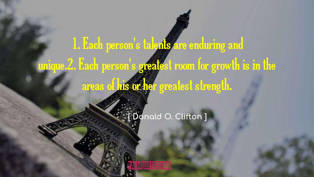 Daily Growth quotes by Donald O. Clifton