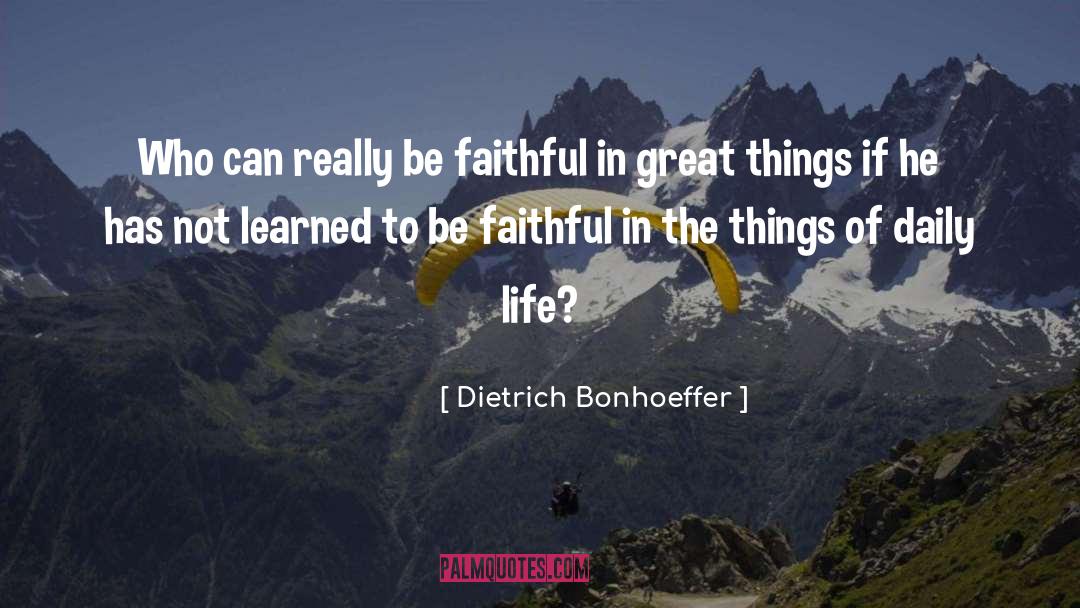 Daily Habits quotes by Dietrich Bonhoeffer