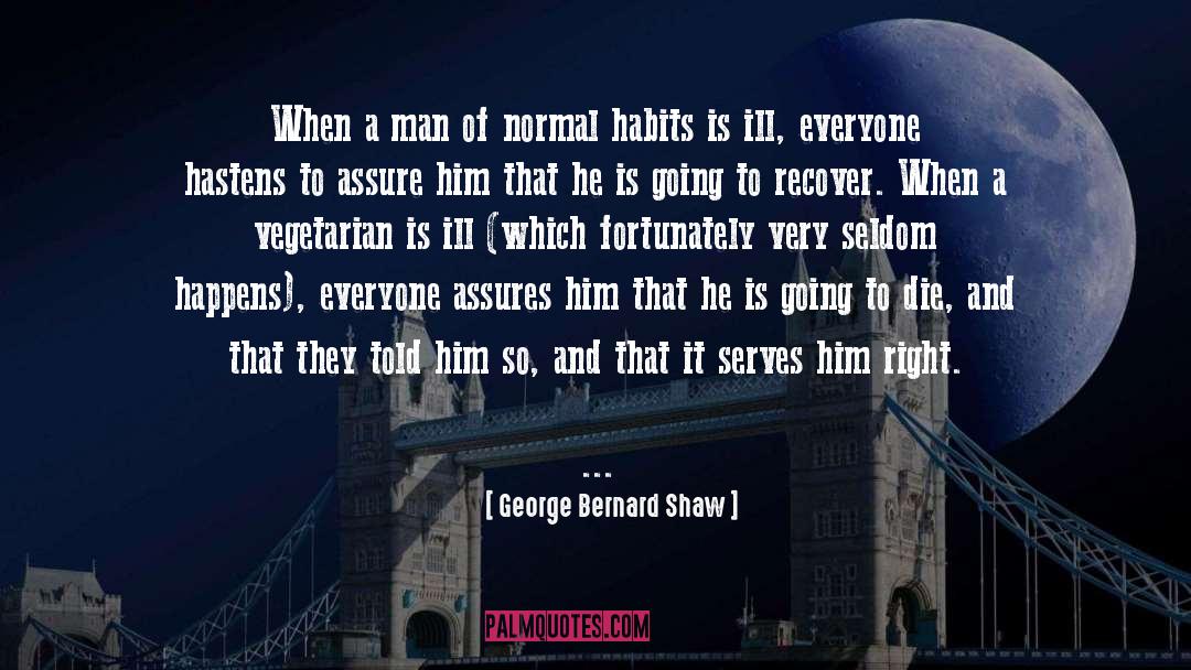 Daily Habits quotes by George Bernard Shaw