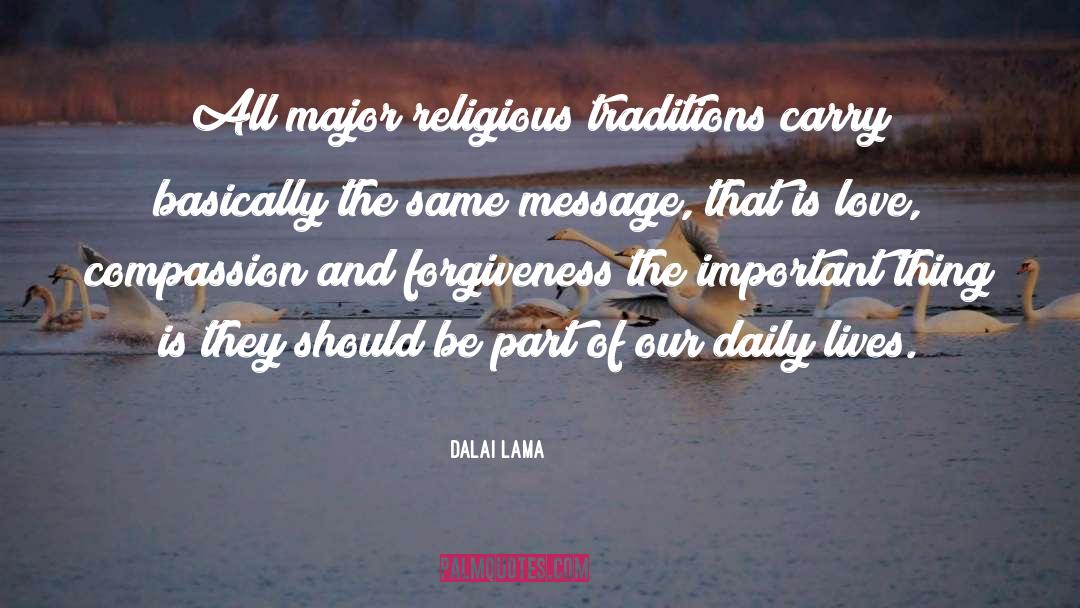 Daily Hunt Love quotes by Dalai Lama