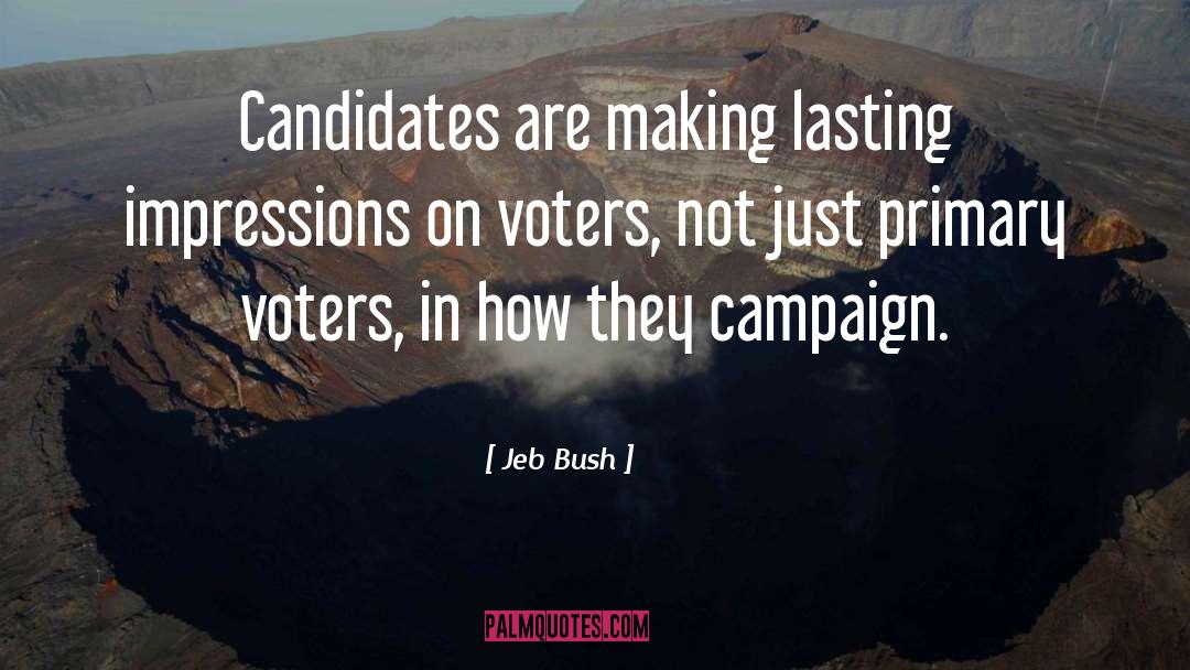 Daily Impressions quotes by Jeb Bush