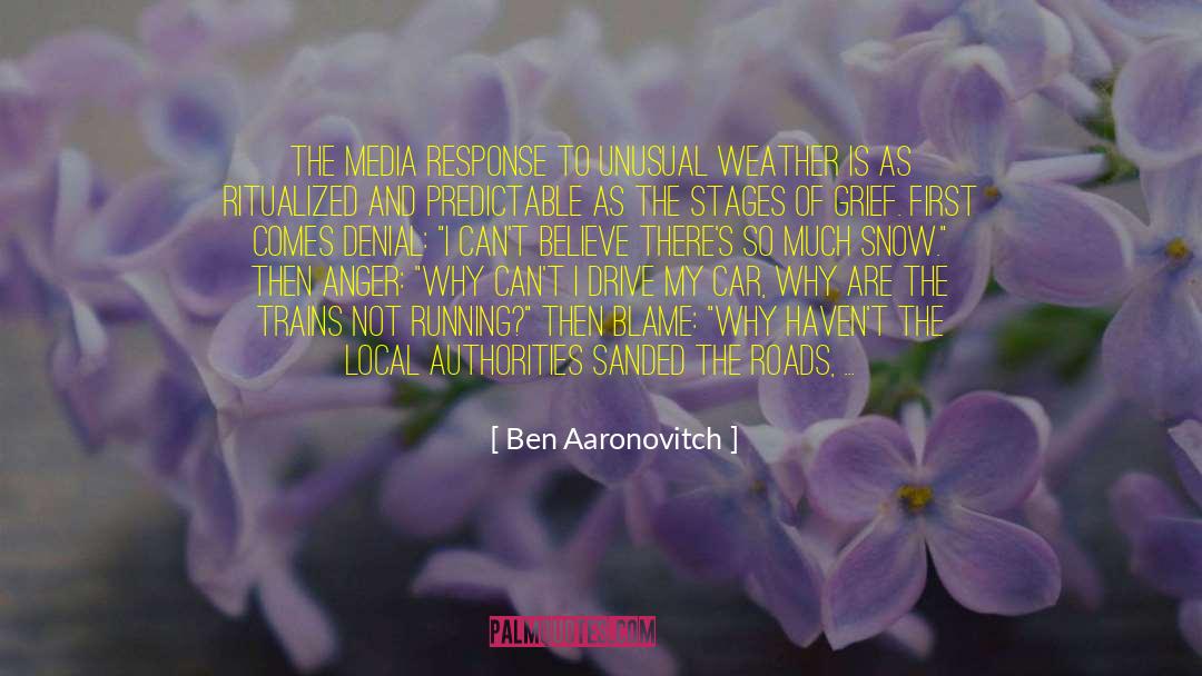 Daily Mail quotes by Ben Aaronovitch