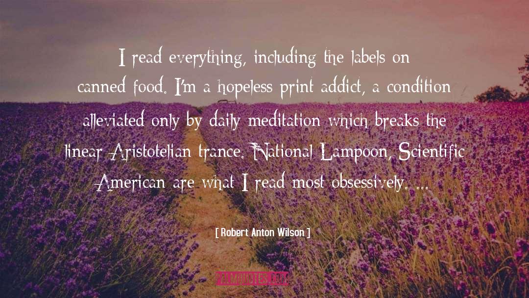 Daily Meditation quotes by Robert Anton Wilson