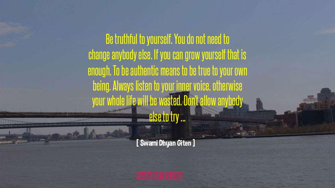 Daily Meditation quotes by Swami Dhyan Giten