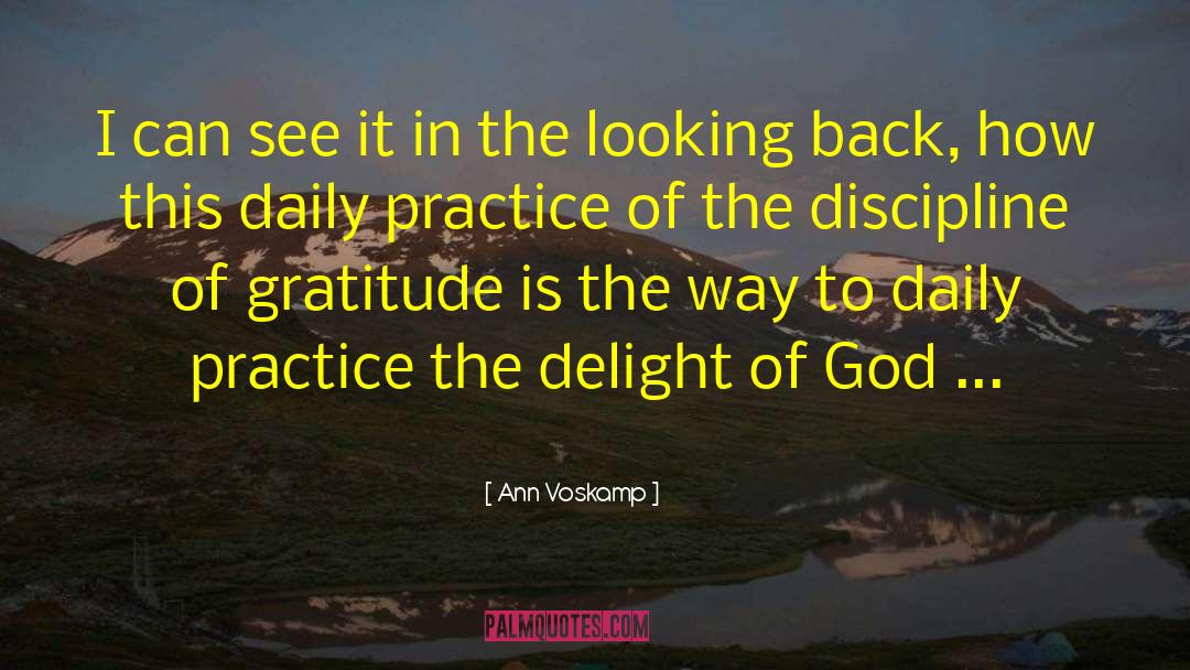 Daily Practice quotes by Ann Voskamp