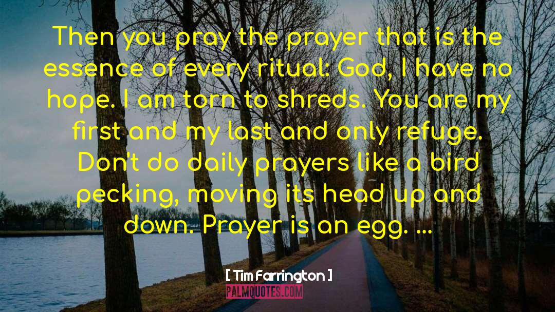 Daily Prayer And quotes by Tim Farrington