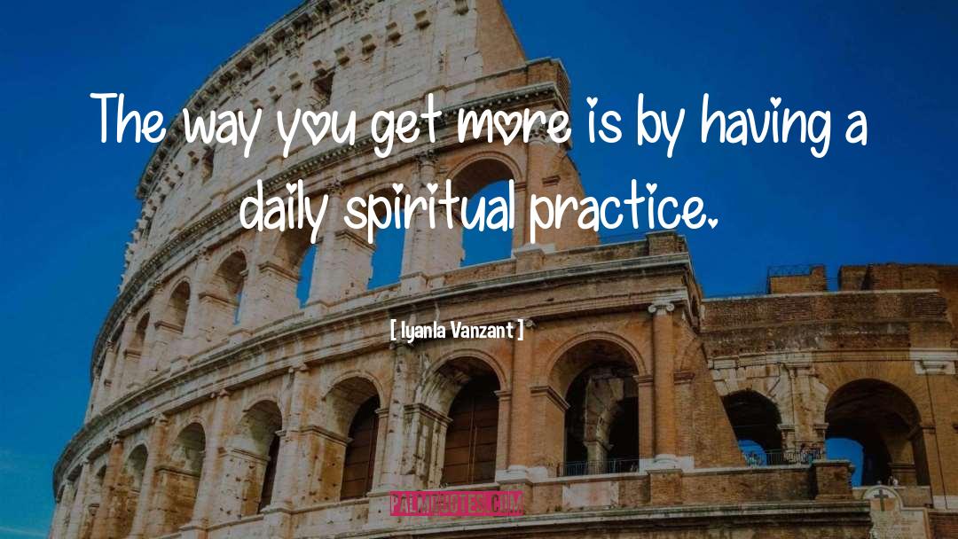 Daily Spiritual quotes by Iyanla Vanzant