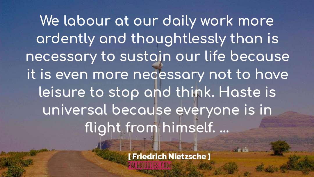 Daily Work quotes by Friedrich Nietzsche