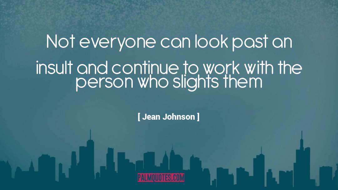 Daily Work quotes by Jean Johnson