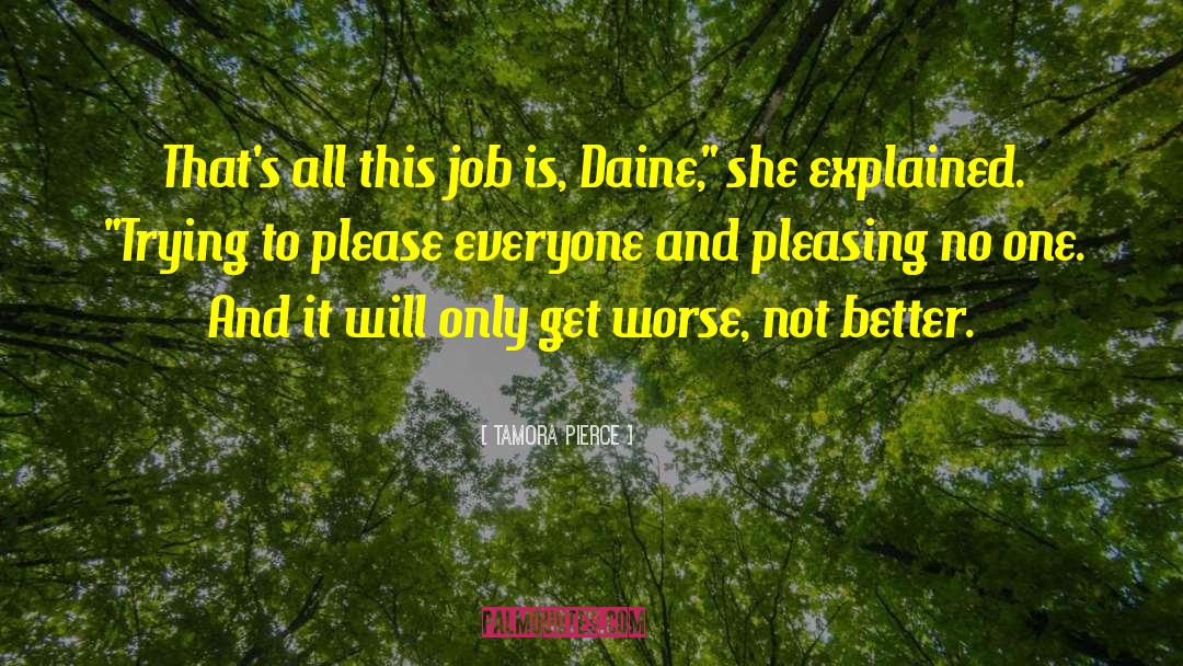 Daine quotes by Tamora Pierce