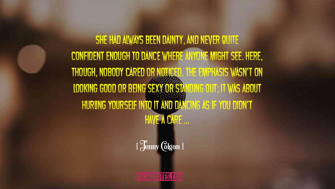 Dainty quotes by Jenny Colgan