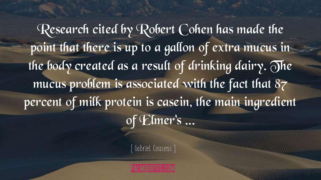 Dairy Allergy quotes by Gabriel Cousens