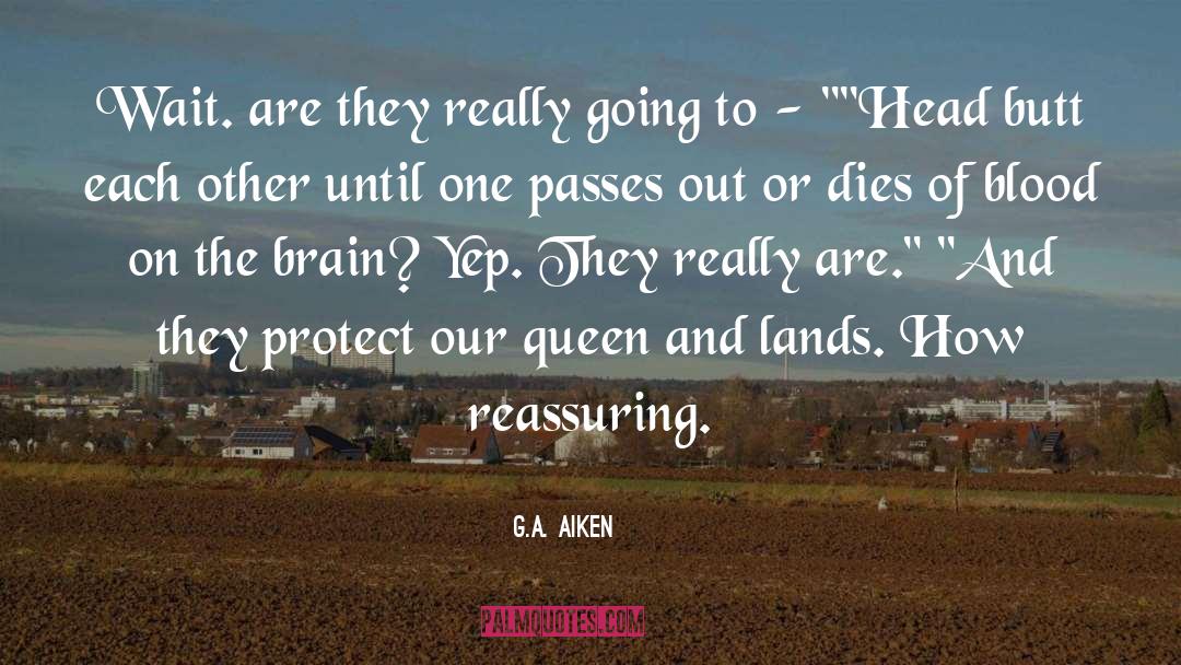 Dairy Queen quotes by G.A. Aiken