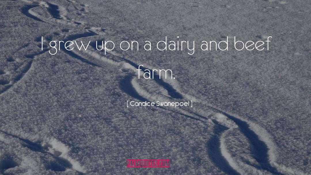 Dairy quotes by Candice Swanepoel