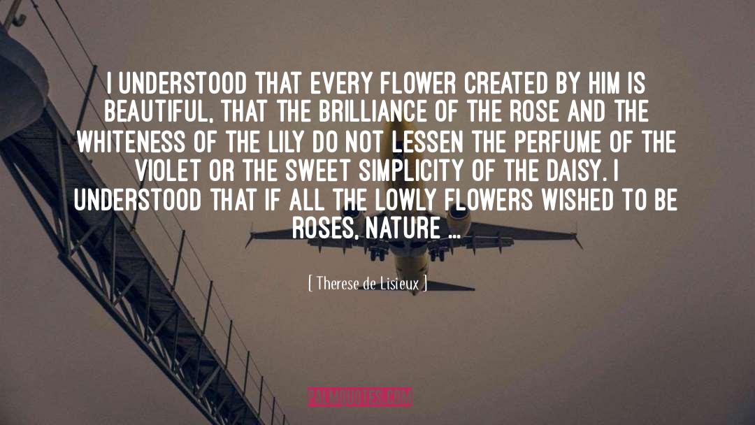 Daisies quotes by Therese De Lisieux