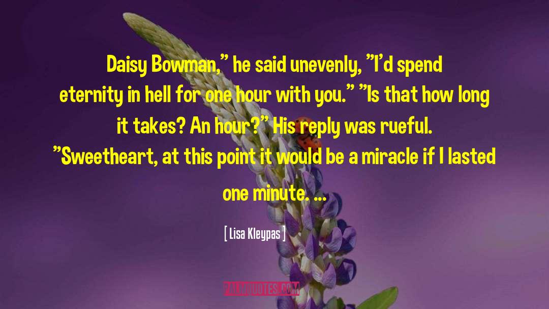 Daisy Bowman quotes by Lisa Kleypas