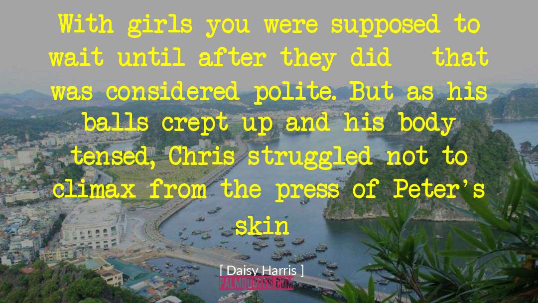 Daisy Physical Description quotes by Daisy Harris