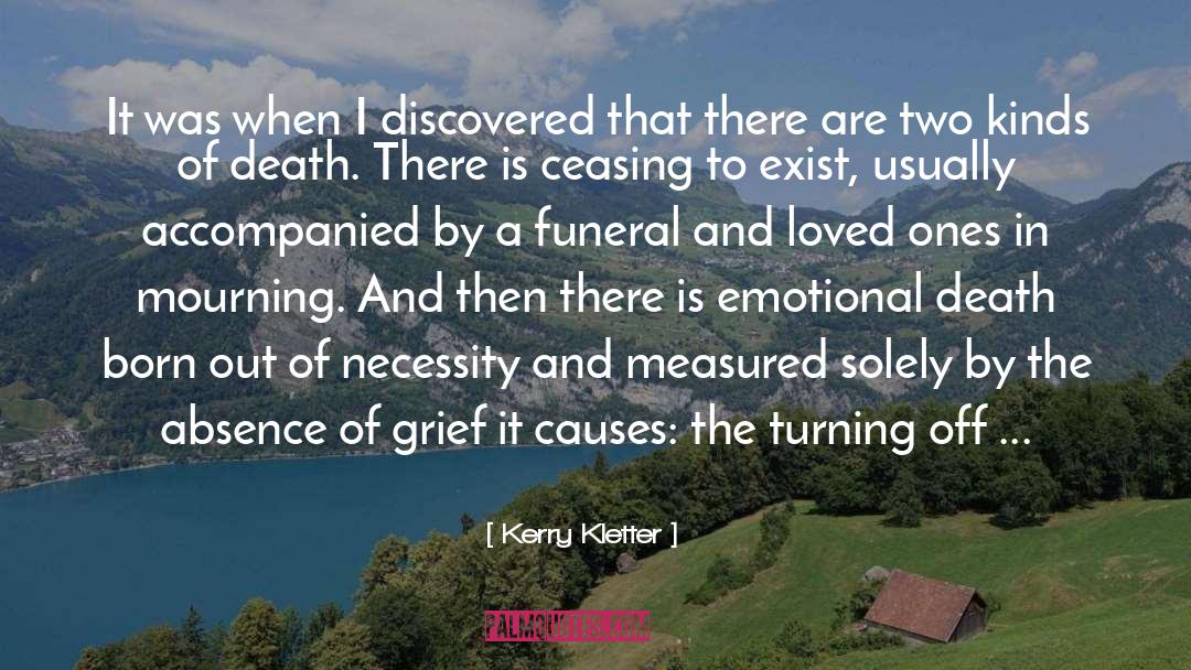 Dakan Funeral quotes by Kerry Kletter