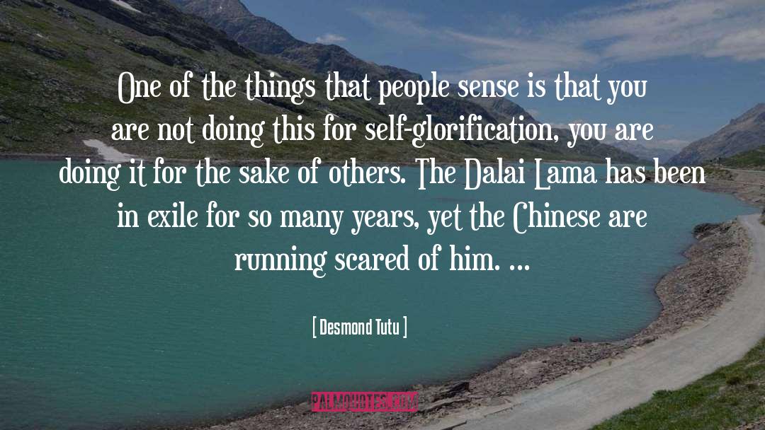 Dalai Lama quotes by Desmond Tutu