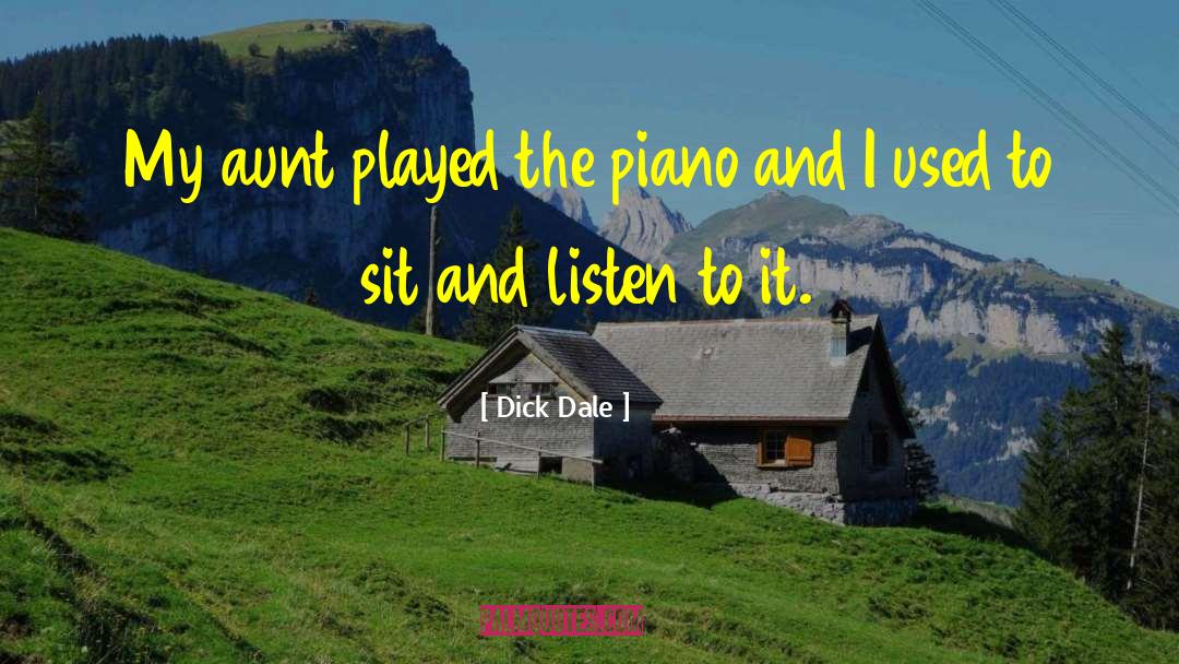 Dale Horvath quotes by Dick Dale