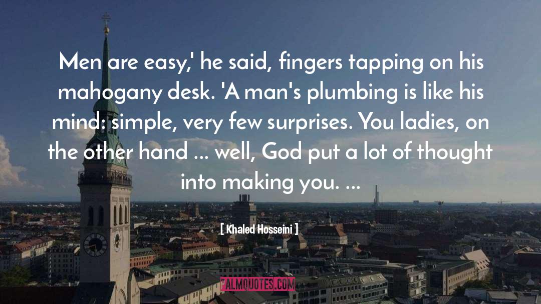 Dalsing Plumbing quotes by Khaled Hosseini