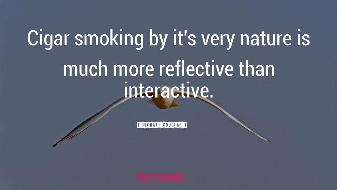 Daluz Cigar quotes by Michael Douglas