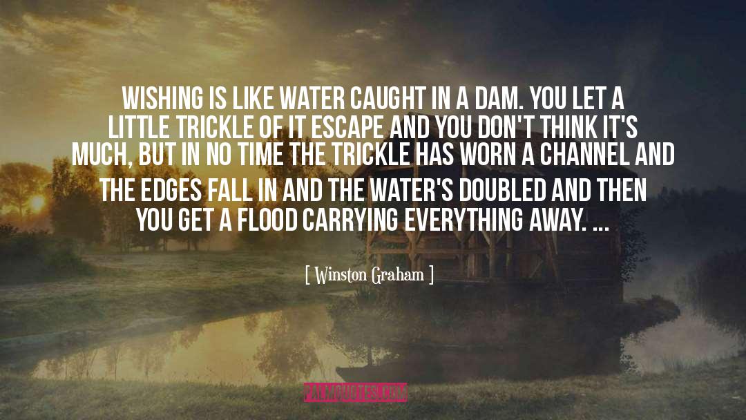 Dam quotes by Winston Graham