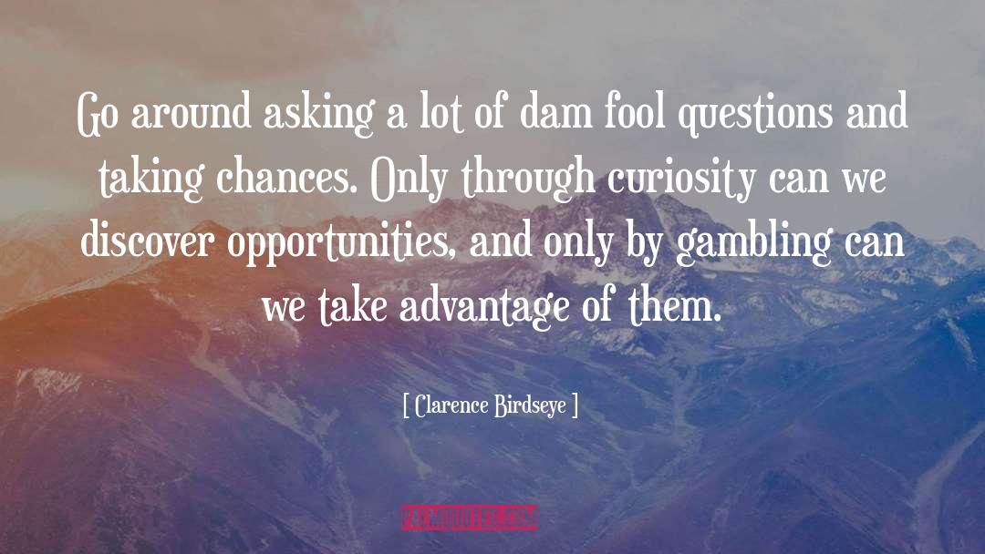 Dam quotes by Clarence Birdseye