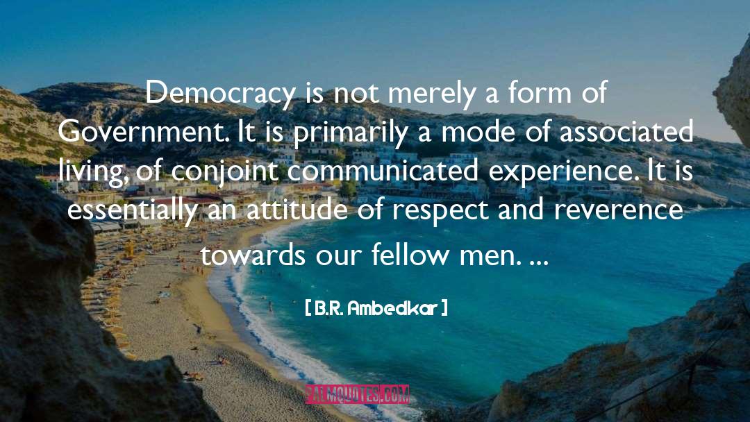 Damacy Mode quotes by B.R. Ambedkar
