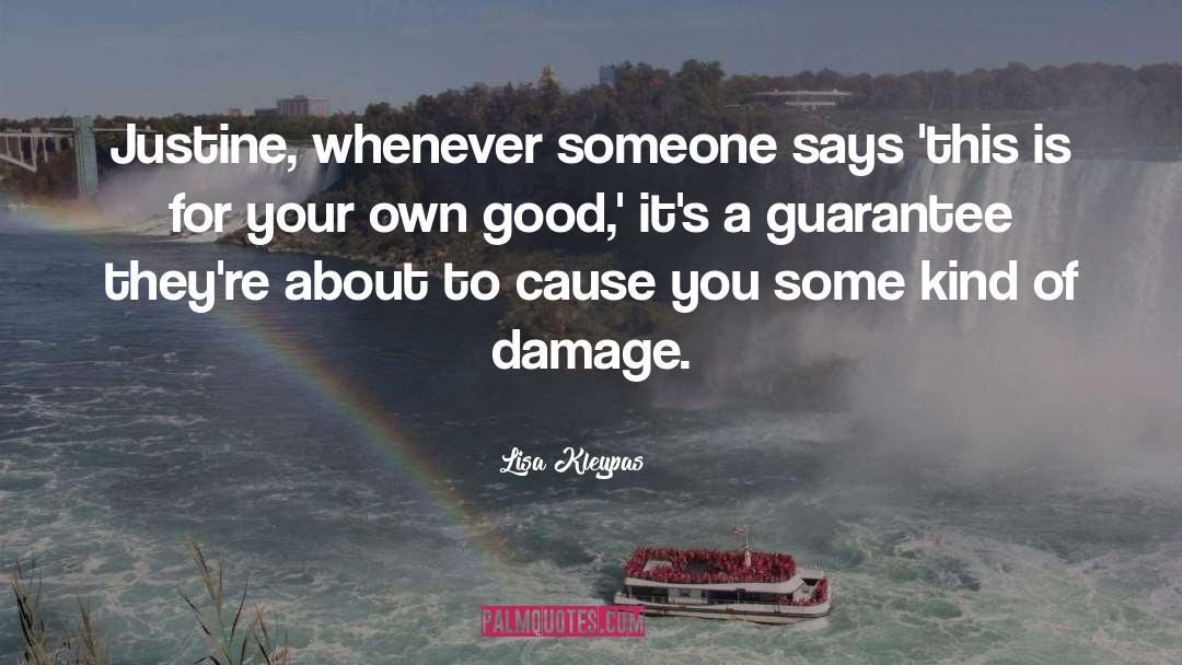 Damage Is Done quotes by Lisa Kleypas