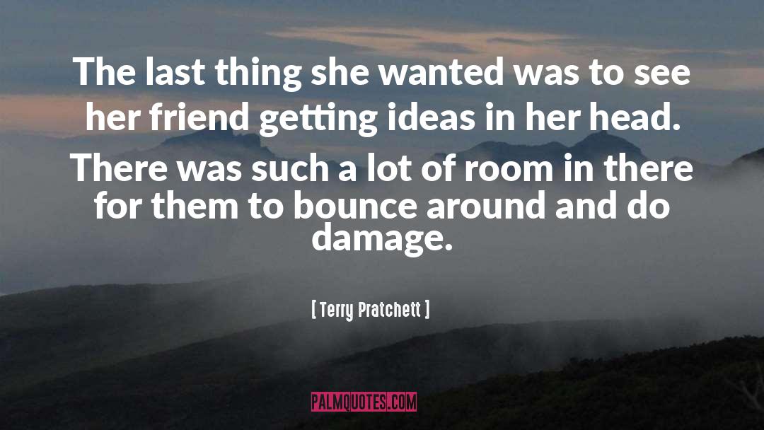 Damage quotes by Terry Pratchett