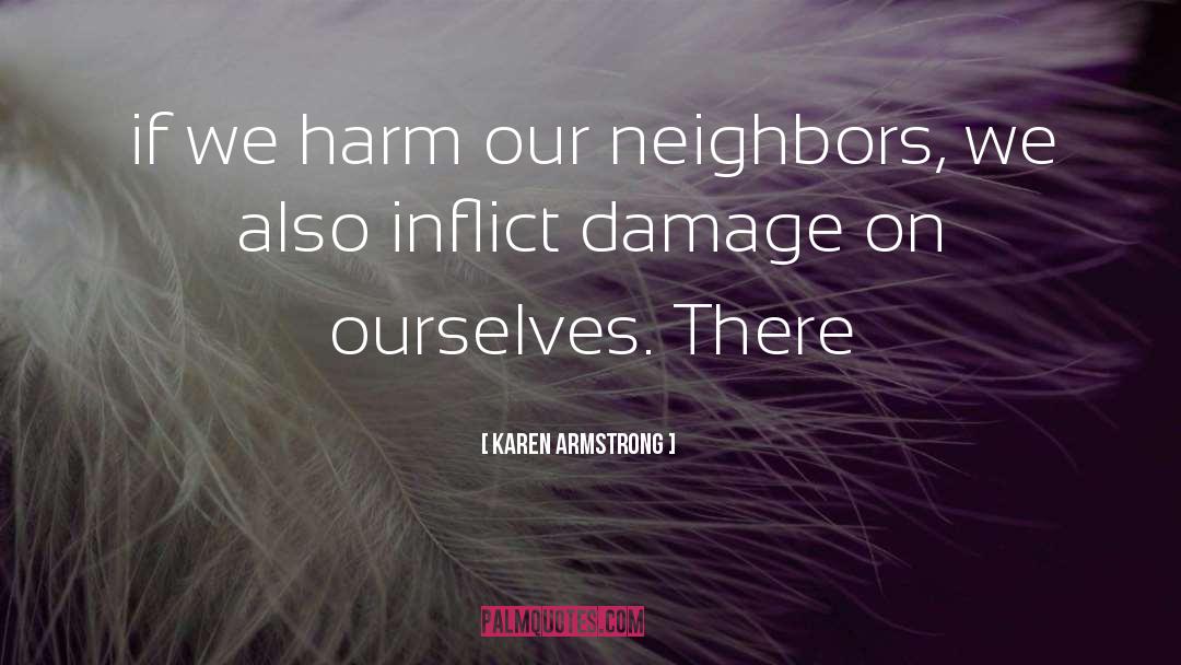 Damage quotes by Karen Armstrong