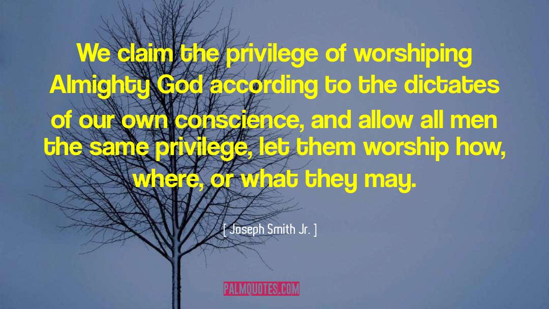 Damaged Conscience quotes by Joseph Smith Jr.