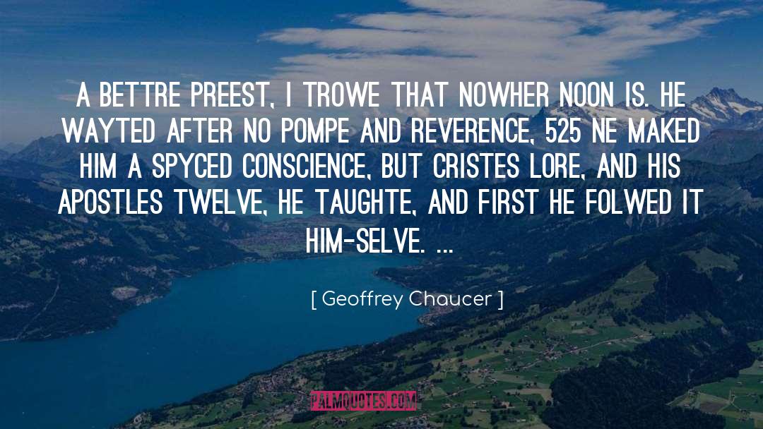 Damaged Conscience quotes by Geoffrey Chaucer