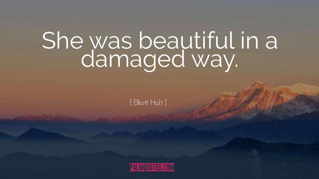 Damaged quotes by Elliott Holt