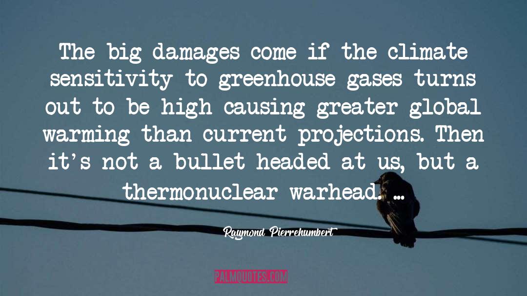 Damages quotes by Raymond Pierrehumbert