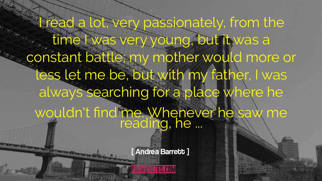 Damaly Andrea quotes by Andrea Barrett