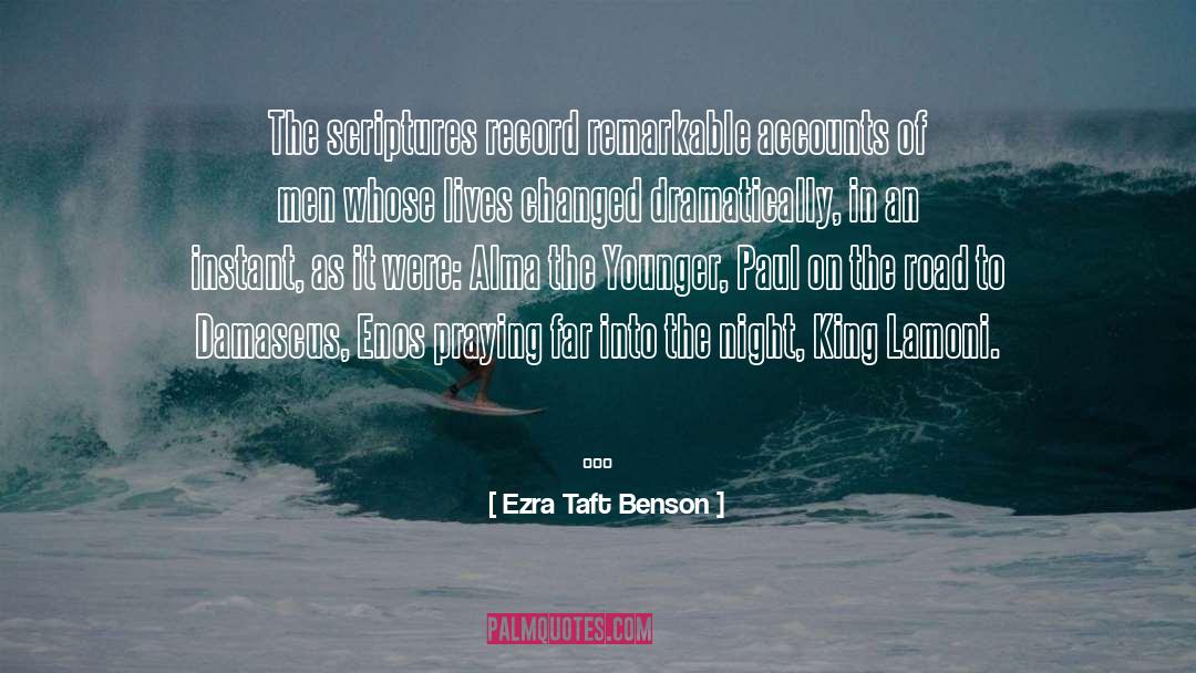 Damascus quotes by Ezra Taft Benson