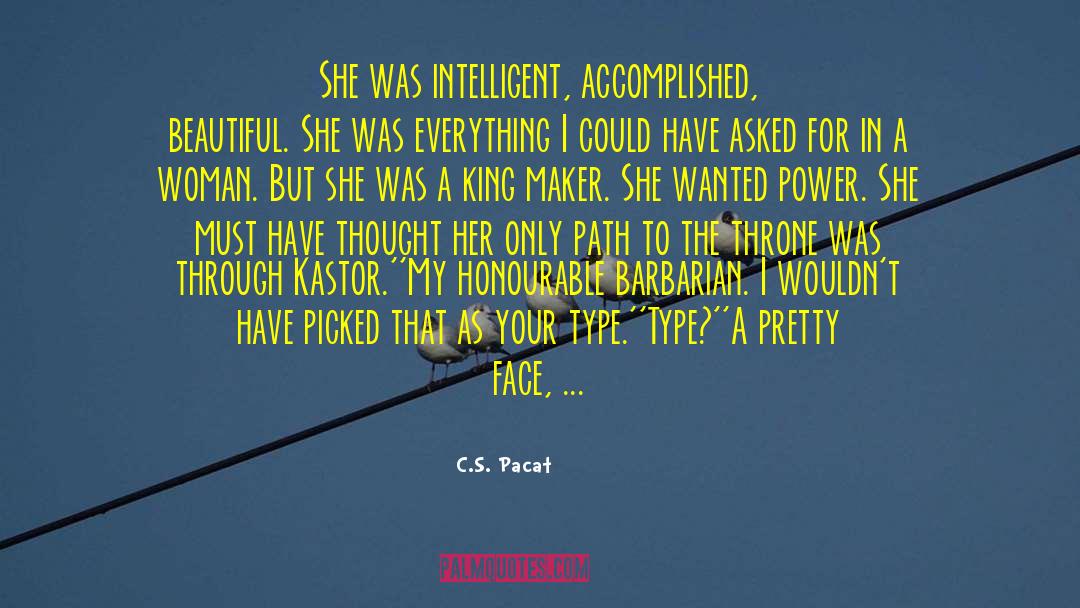 Damen quotes by C.S. Pacat