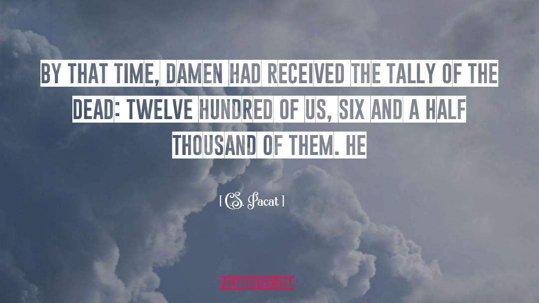 Damen quotes by C.S. Pacat