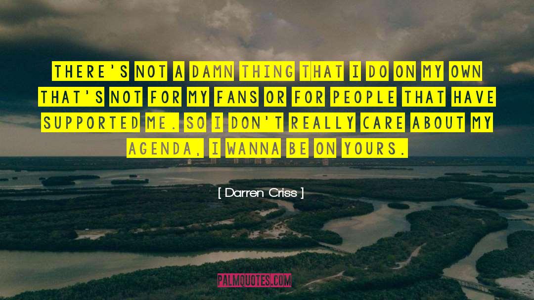 Damn Things quotes by Darren Criss