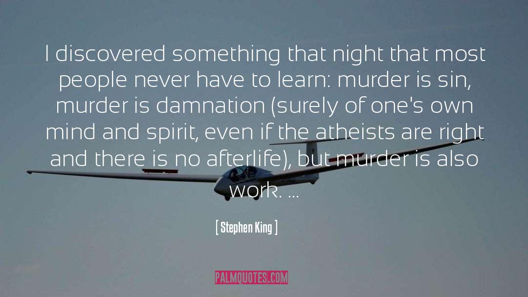 Damnation quotes by Stephen King