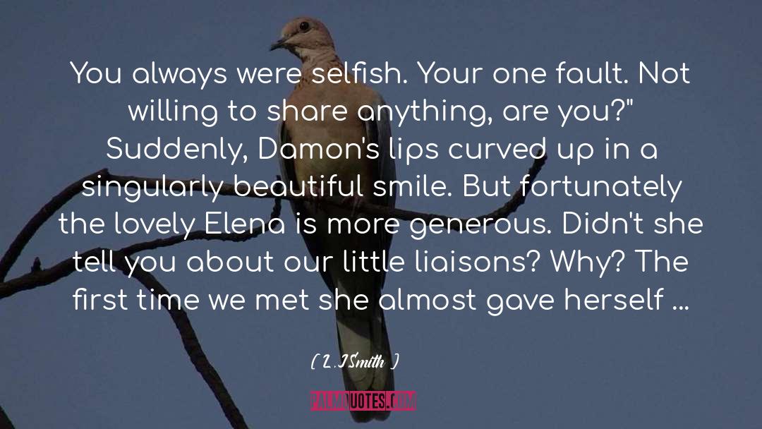 Damon And Elena Love quotes by L.J.Smith