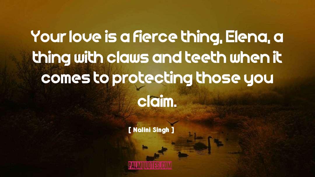 Damon And Elena Love quotes by Nalini Singh