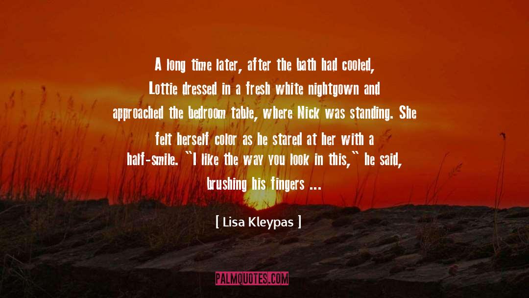 Dampness quotes by Lisa Kleypas