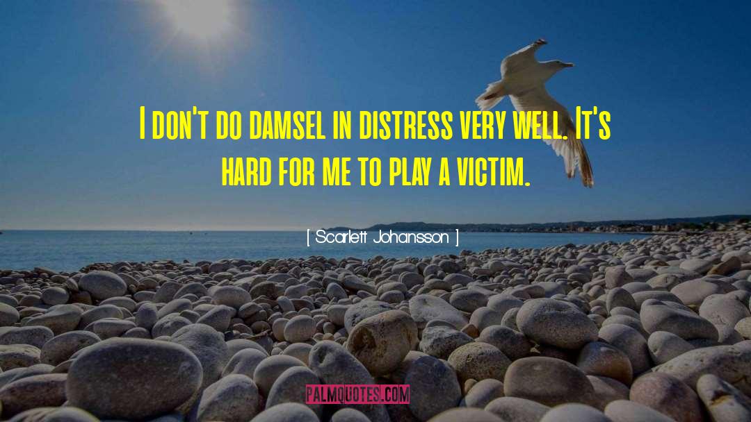 Damsel In Ditsress quotes by Scarlett Johansson