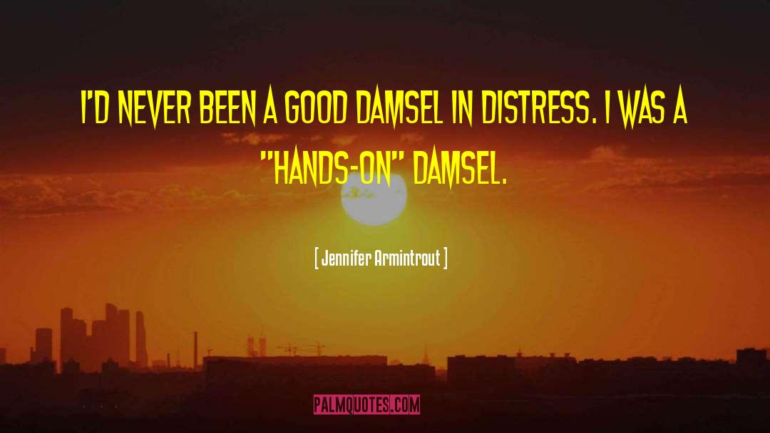 Damsel In Ditsress quotes by Jennifer Armintrout