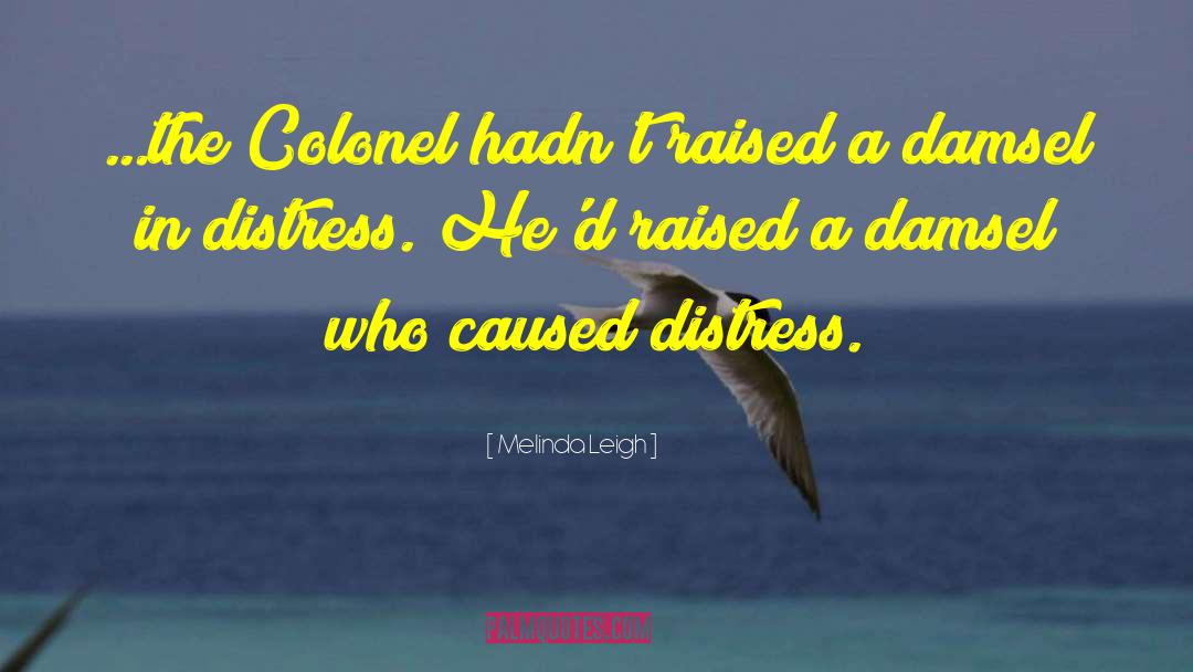Damsel In Ditsress quotes by Melinda Leigh