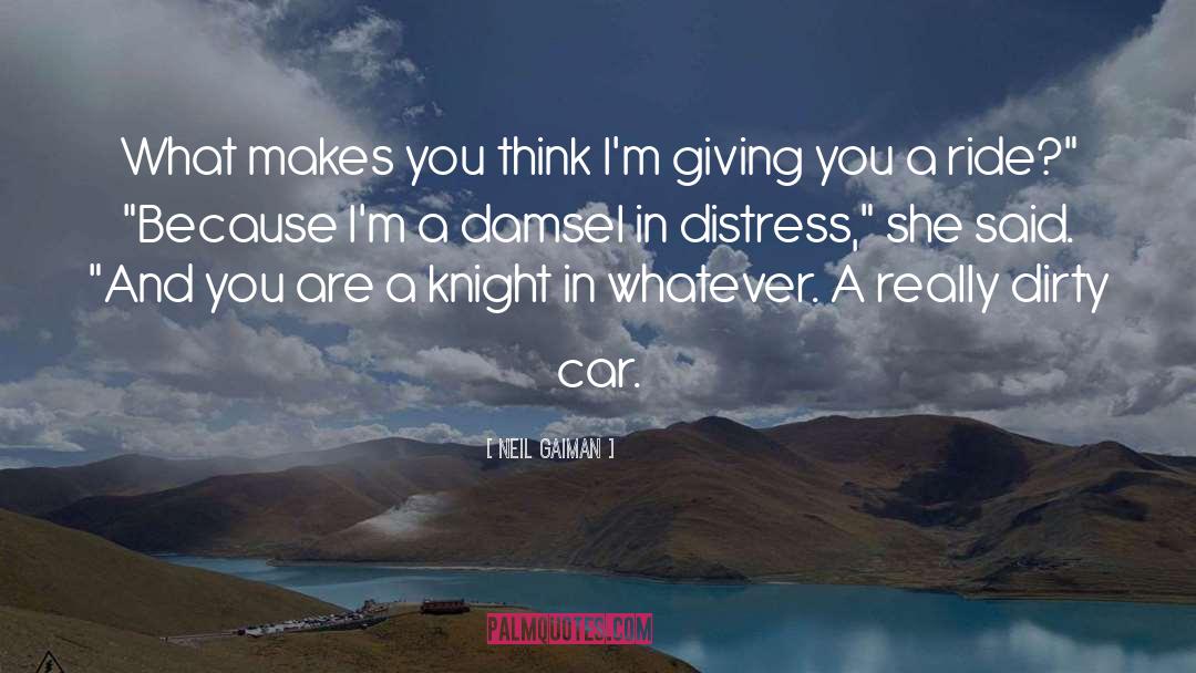 Damsel quotes by Neil Gaiman