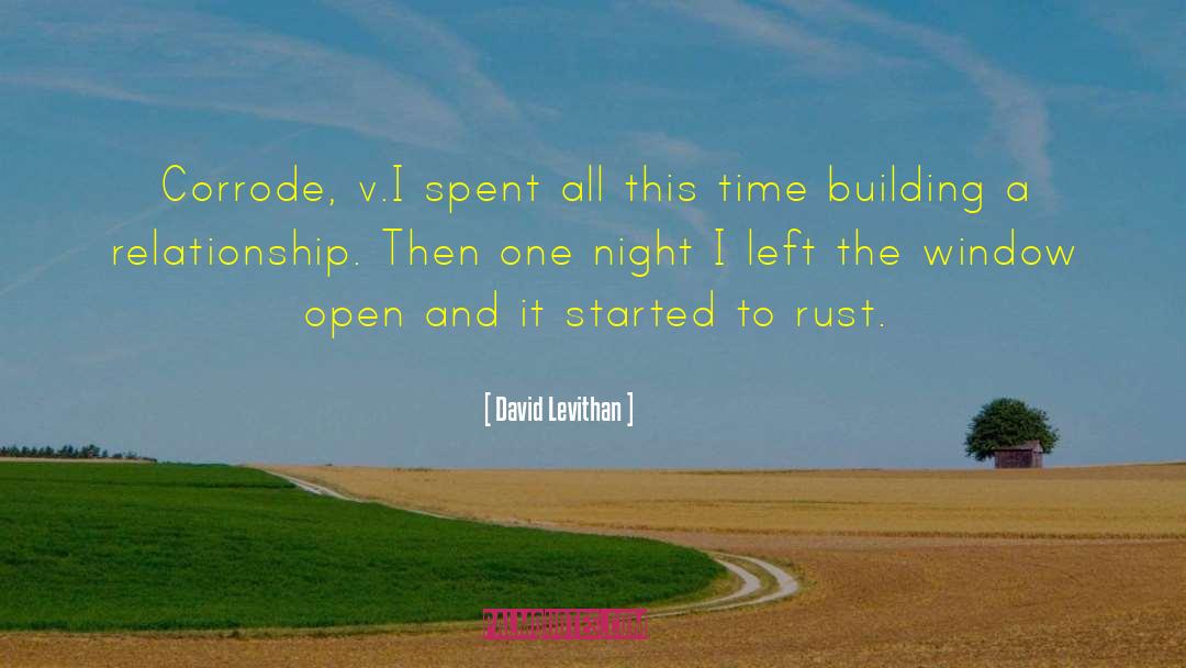 Damus Building quotes by David Levithan